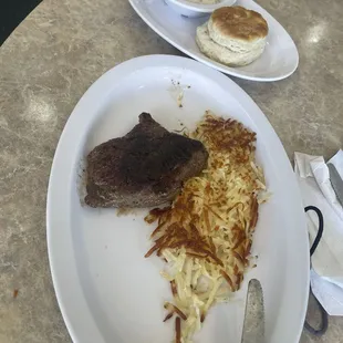 Steak breakfast