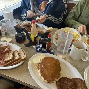 French Toast plate, pancake plate, and more