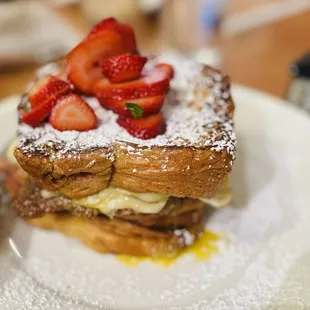 Triple Stack French Toast Breakfast