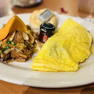 Cajun Omelette