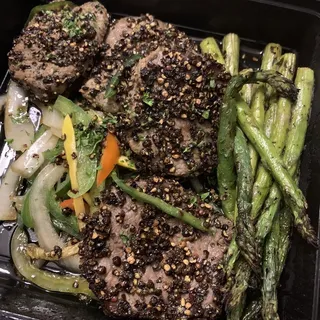 Peppercorn Steak Medallions