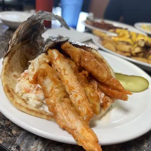 Buffalo Chicken Pita