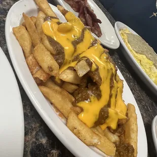 Chili Cheese Fries - love some liquid cheese!
