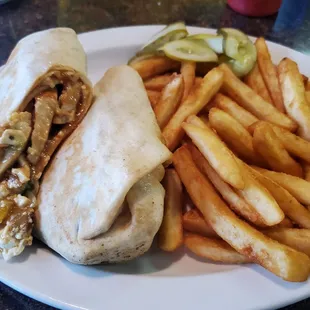 Chicken Teriyaki wrap