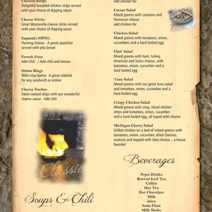 menu, sushi and sashimi