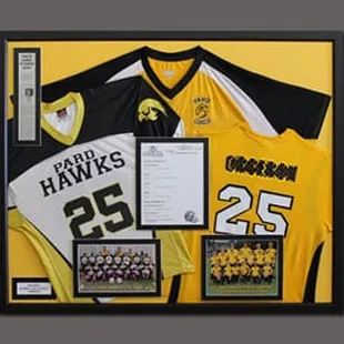 Coach/player - parent/child jerseys along with a team photo. So much fun in this one!