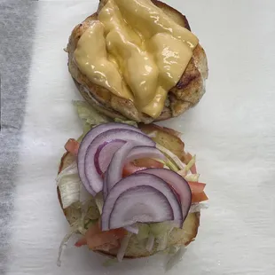 Grilled chicken sandwich