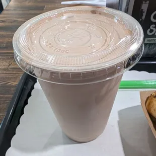 Small chocolate shake