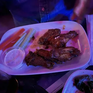 When I moved our stuff to a different table since our server never came back