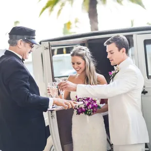 Wedding on Wheels in Paradise - celebrating marriage - Hawaii