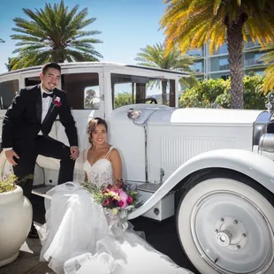 1927 Packard wedding car