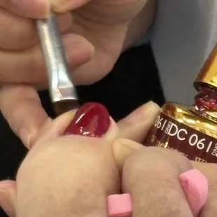 Pedicure Color