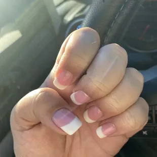 Pink and white done by Leann thank you Leann I love them