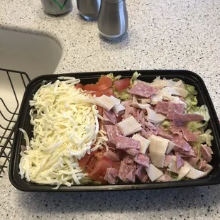 Chef salad-plenty for 2