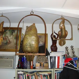 Not one...not two...but FOUR metal sculptures by Sergio Bustamante!!!