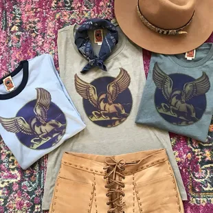 Original designs from Classic Rock Couture, 70s desert inspired threads for your the wild children of the world.