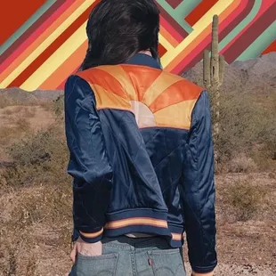 Best-selling Rising Sun jacket, a Classic Rock Couture original design.