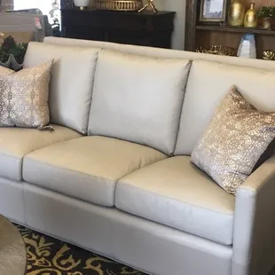 Beautiful leather sofa