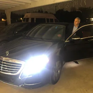 The Boss getting ready for the Grammy Awards