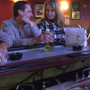 Gus catering to the older broads. He&apos;s still got it!