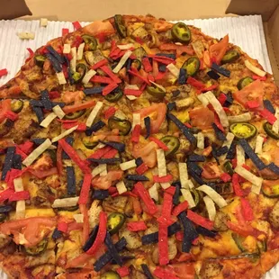 Chicken Taco Pizza