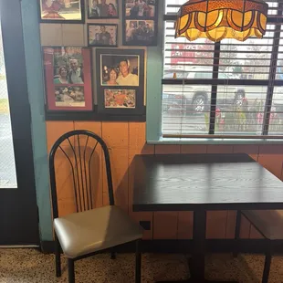 Seating and entrance