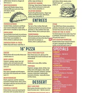 New Menu Page 2