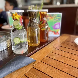 Herbal tea infusions for High Tea