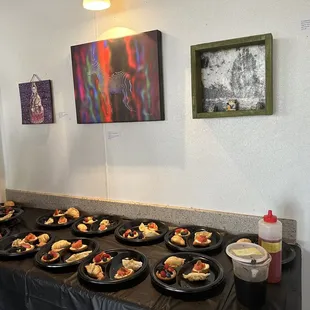 Food samples for Elites - no gluten-free options for me