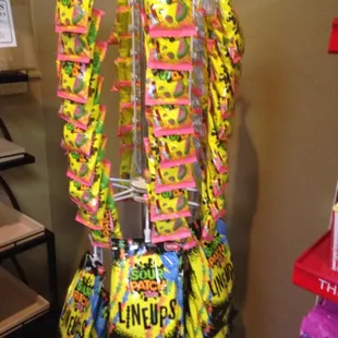 a display of candy in a store