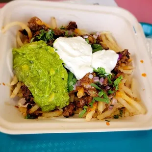 Carne asada fries