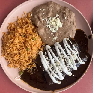 Mole Enchiladas