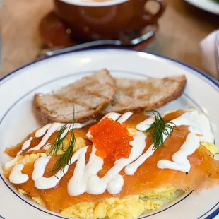 Cured Salmon &amp; Eggs