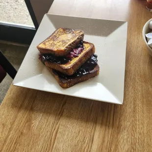 Stuffed French toast
