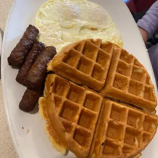 Belgium waffle