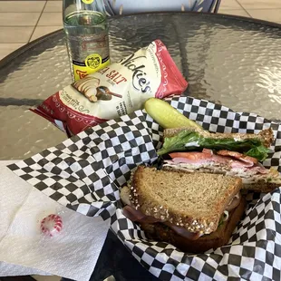 Perfect for lunch, Claudia's club