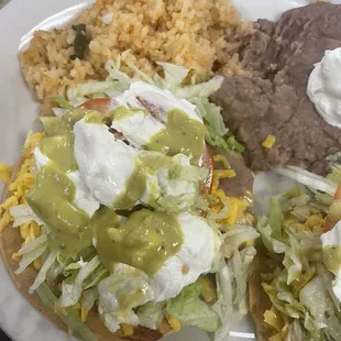 Ordered chalupas , got tostadas. Quality was crap.