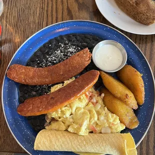 Guatemalan Tradicional Breakfast