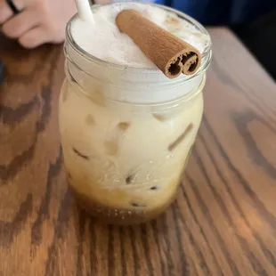 Iced Horchata Latte