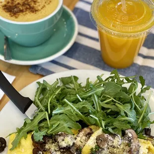 Truffle Mushrooms Breakfast