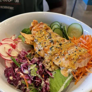 Miso Salmon Bowl