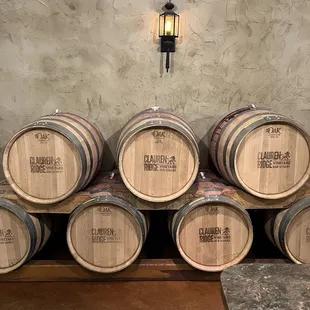 Barrel room