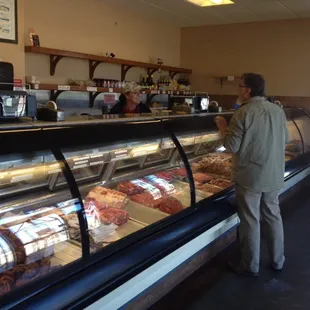 The inside. So much to chose from!!