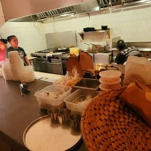 Open kitchen