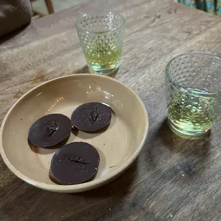 Raw Chocolate Trio Con Mezcal*