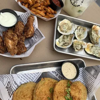 Half Dozen Grill Oysters