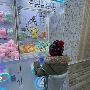 My 7 year old having fun!