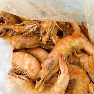 Shrimp w/ Shackie Sauce ($15.99/lb) - 3/5 stars