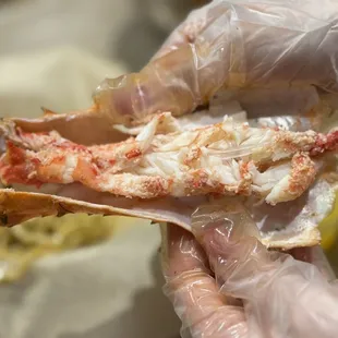 King crab leg