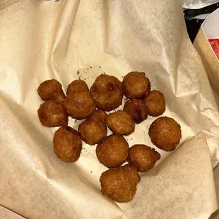 Fried mushrooms